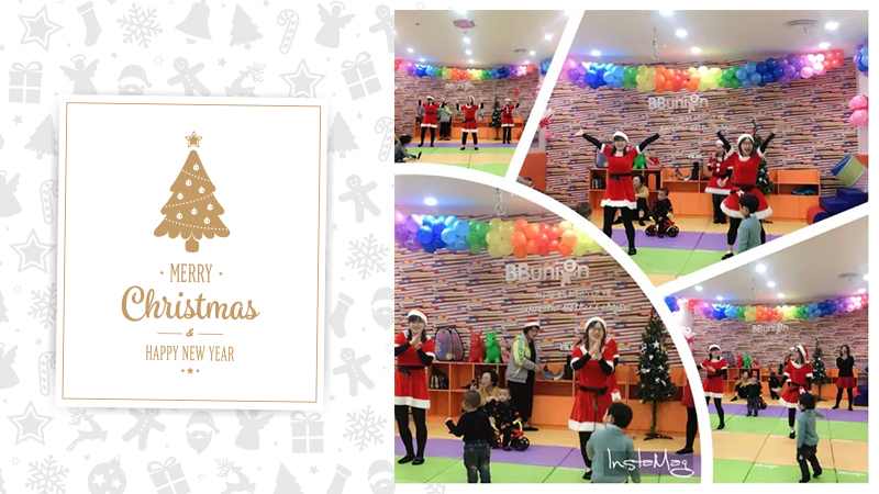 BBunion国际早教台州中心活动花絮：圣诞芬兰生日会