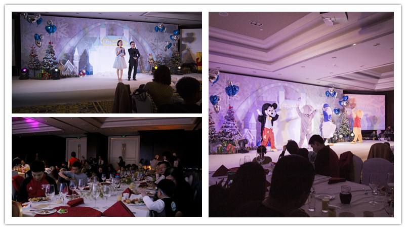 BBunion国际早教厦门世贸中心活动花絮：圣诞冰雪晚宴